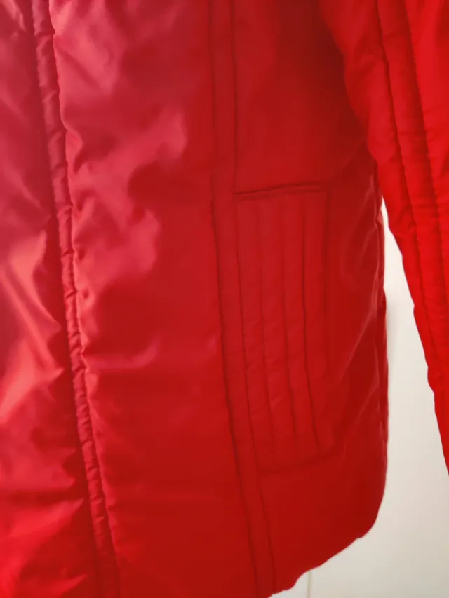 Anorak Rojo Mango Talla 38