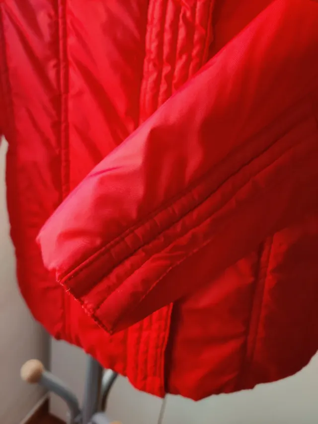 Anorak Rojo Mango Talla 38