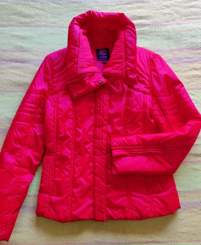 Anorak Rojo Mango Talla 38