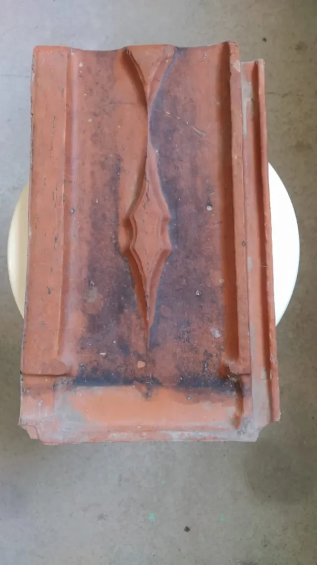 Tejas planas antiguas 41x25 cm