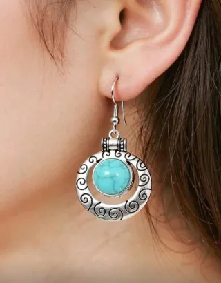 Conjunto joya turquesa