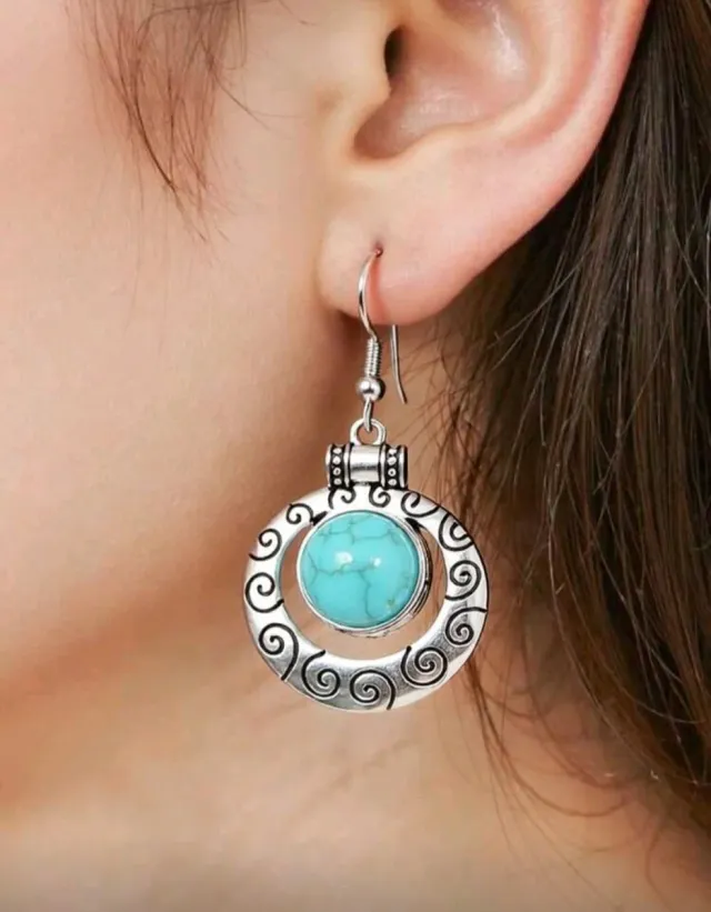 Conjunto joya turquesa