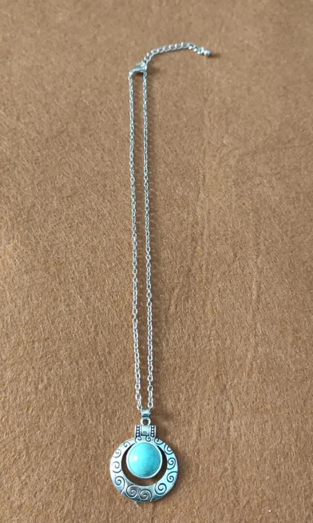 Conjunto joya turquesa