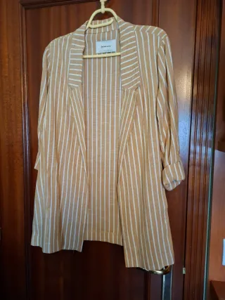 Sobrecamisa Stradivarius Rayas Talla S