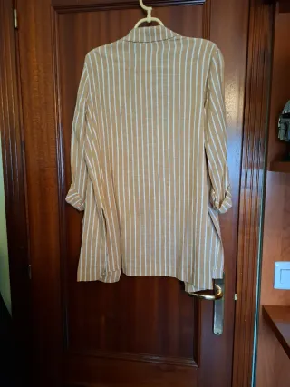 Sobrecamisa Stradivarius Rayas Talla S