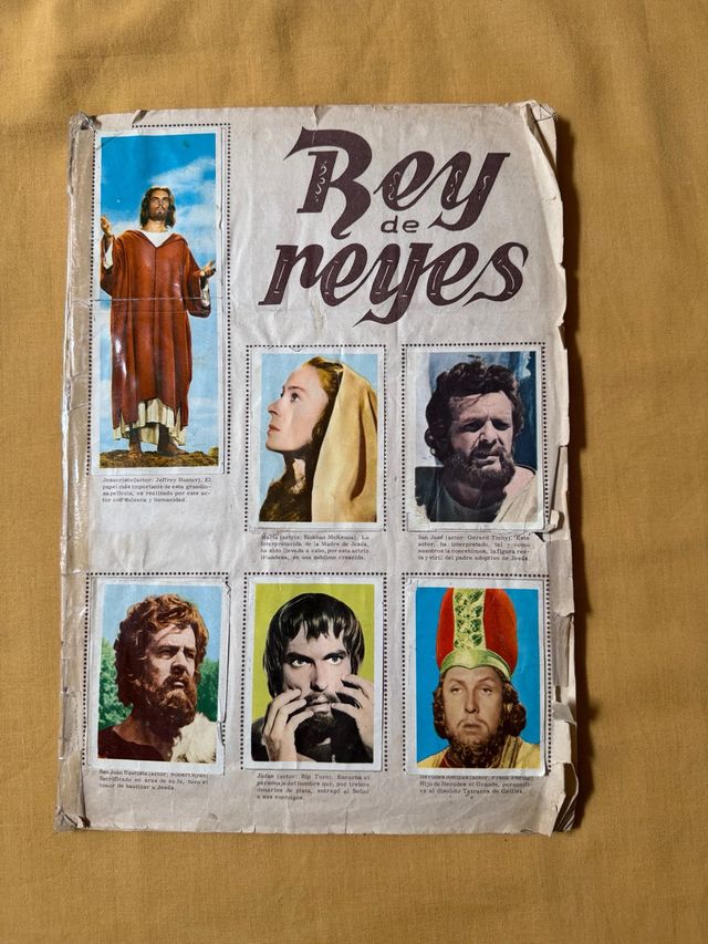 Álbum de cromos Rey de Reyes