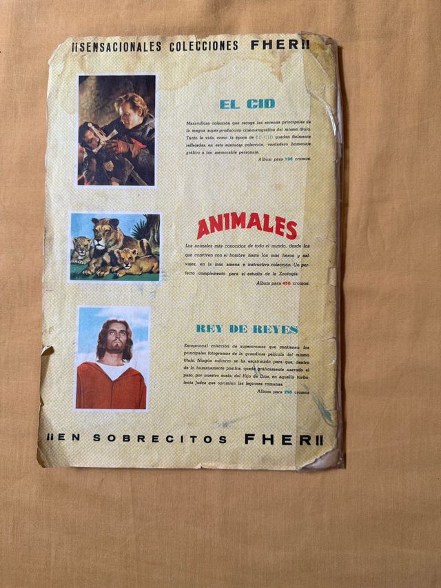Álbum de cromos Rey de Reyes