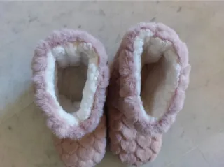 Zapatillas botín rosa talla 37