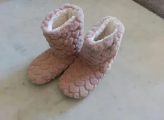 Zapatillas botín rosa talla 37