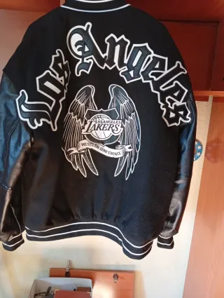 Chaqueta de Plumas Beisbolera Verde