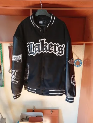 Chaqueta de Plumas Beisbolera Verde