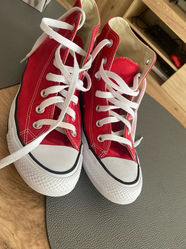 Converse All Star Rojas Talla 38