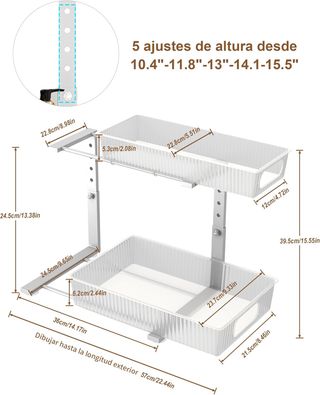 Organizador Bajo Fregadero Cocina