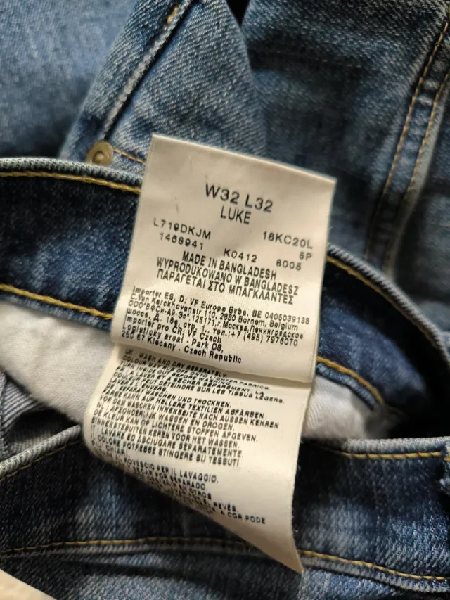 Pantalón vaquero Lee azul