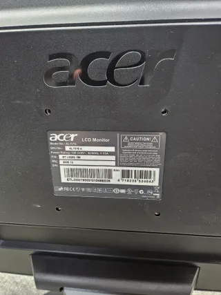 Monitor Acer AL1515s 15 Plata/Negro