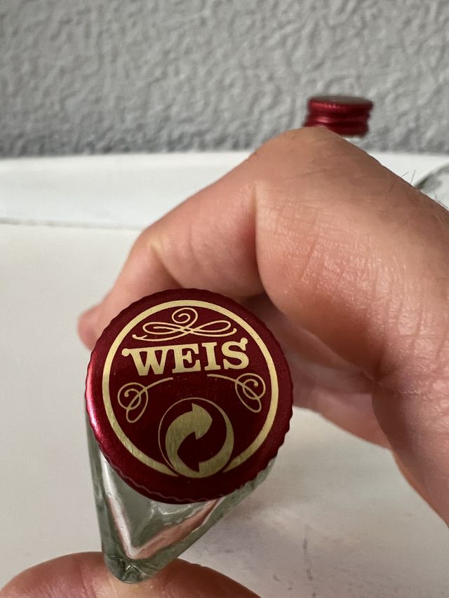 5 Mini Botellas Vacías J