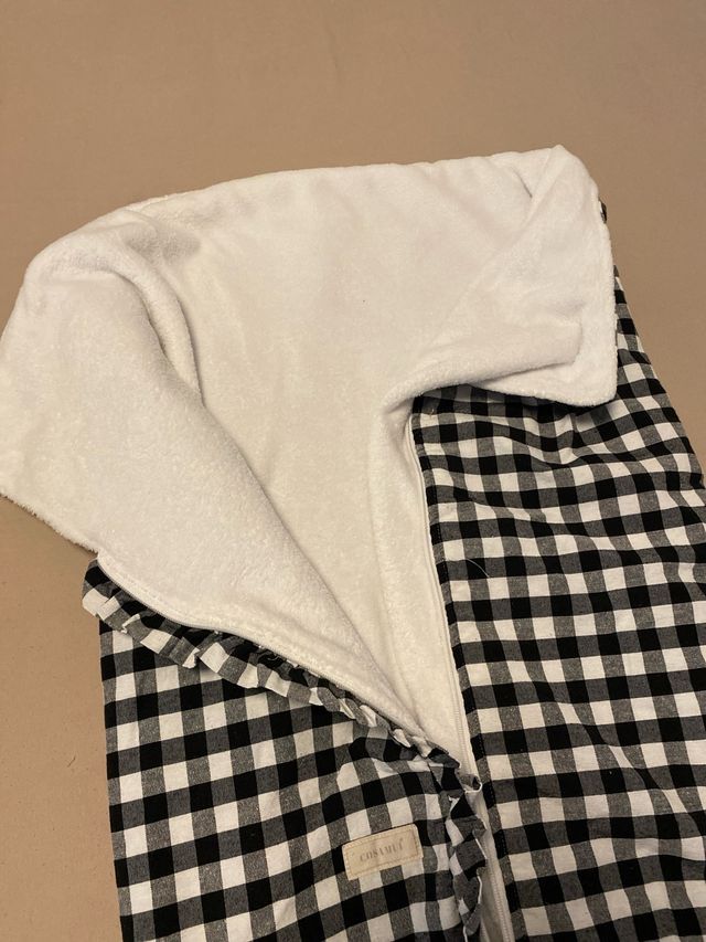 Saco y bolsa Cosamui a cuadros