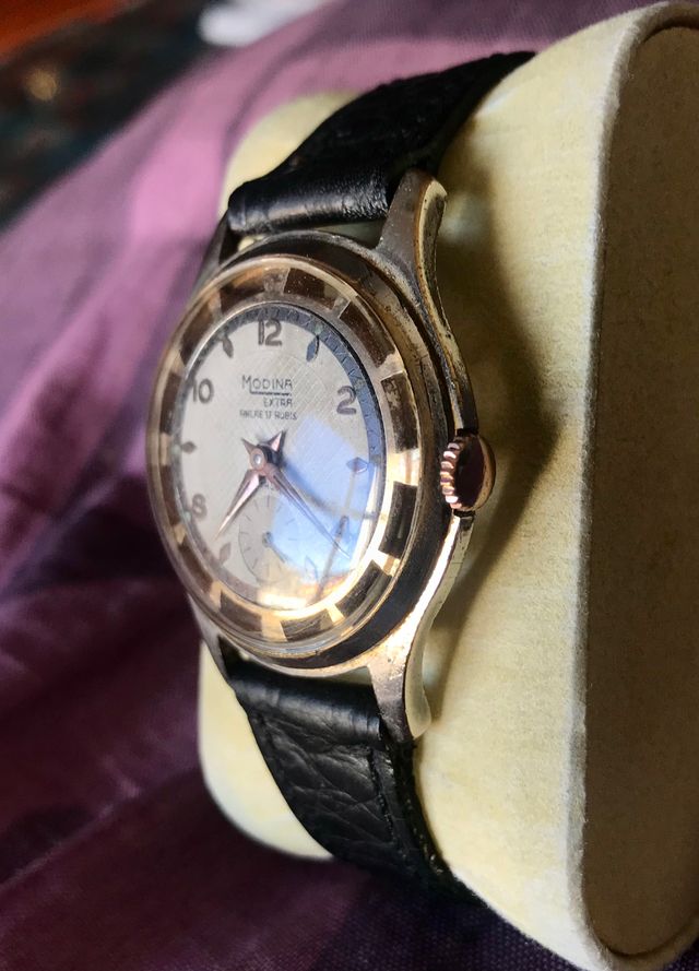 Reloj Vintage Modina Extra Ancre 17 Rubis