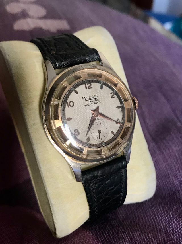 Reloj Vintage Modina Extra Ancre 17 Rubis