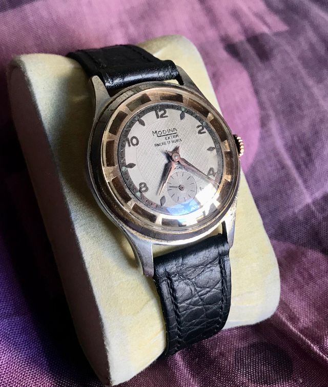 Reloj Vintage Modina Extra Ancre 17 Rubis