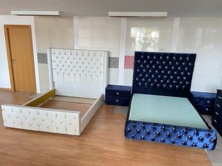 Cabeceros de cama de tela a cuadros