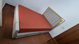 Cabeceros de cama de tela a cuadros