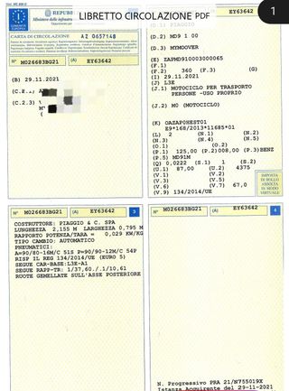 Piaggio MyMoover 125 cc