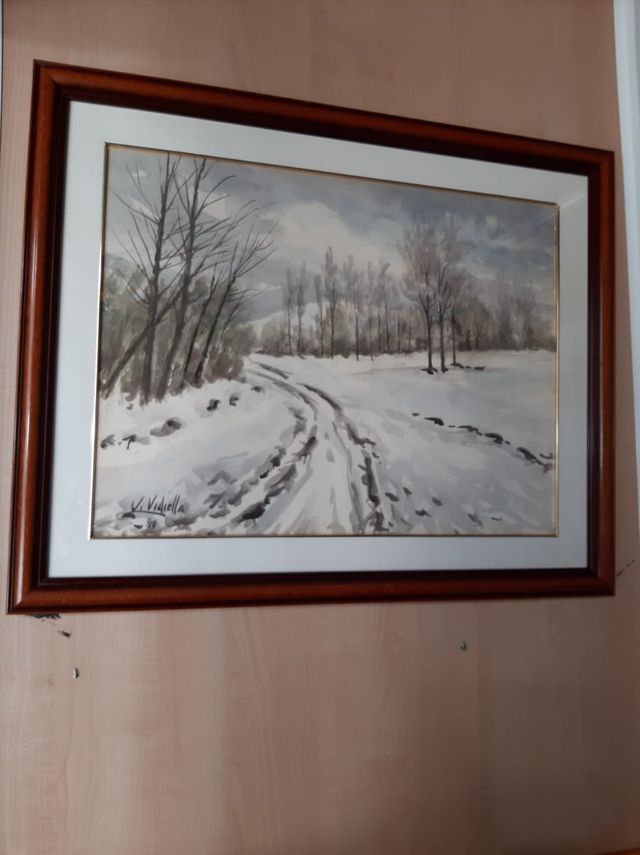 Pintura V.Vidiella Invierno