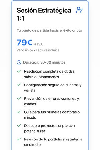 Asesoramiento Personalizado Criptomonedas