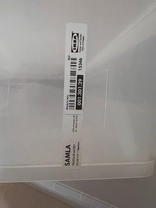 Cajas de almacenaje IKEA 79x57x18 cm