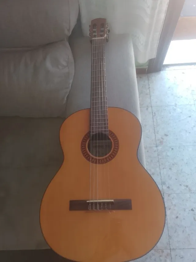 Guitarra Salon Musical Negra / Marrón