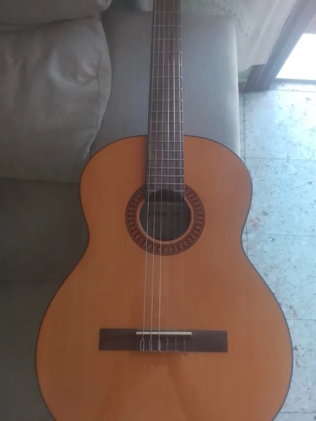 Guitarra Salon Musical Negra / Marrón