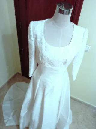 Vestido de Novia Beige