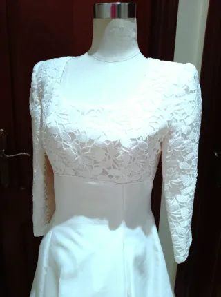 Vestido de Novia Beige
