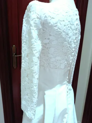 Vestido de Novia Beige
