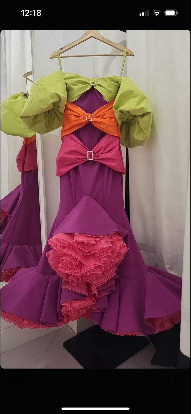 Traje de flamenca
