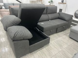 Financiamo/Sofá Cama con arcón+asientos deslizante