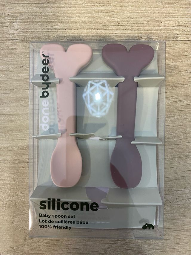 Set 2 cucharas silicona Done by Deer