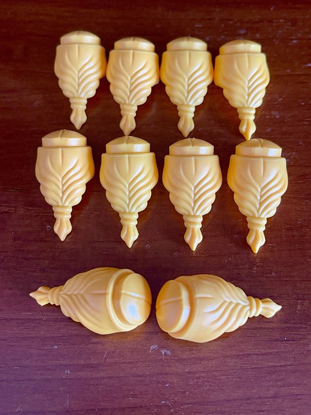 Lote 10 pelucas trenza Playmobil