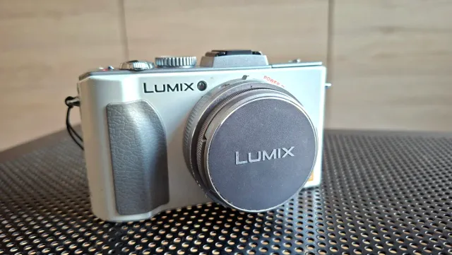 Cámara Panasonic DMC-LX5 Plata/Blanca