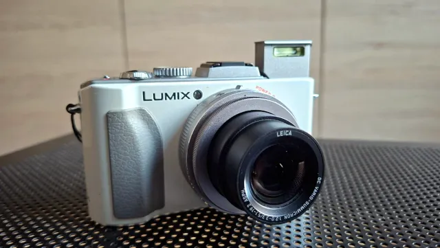 Cámara Panasonic DMC-LX5 Plata/Blanca