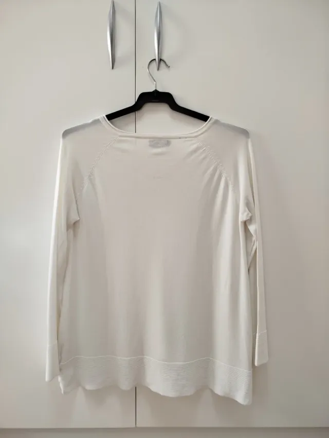 Jersey fino blanco talla L