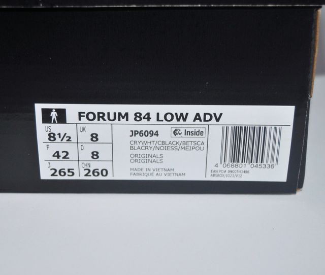 Adidas Forum 84 Low ADV Blancas