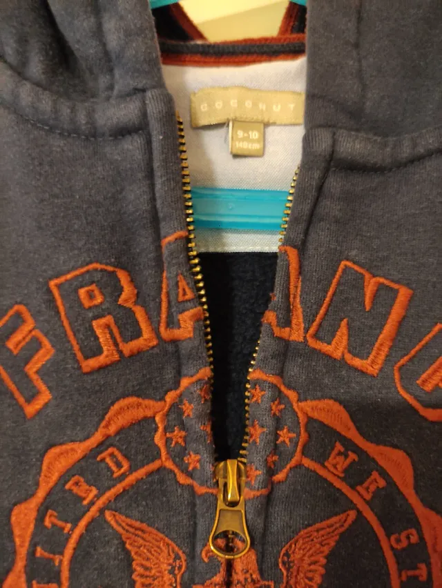 Chaqueta Sudadera Coconut Talla 9-10