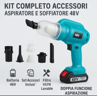 Soffiatore Aspirapolvere portatile professionale