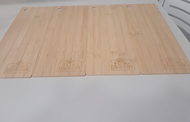 Tablas de cocina de bambú