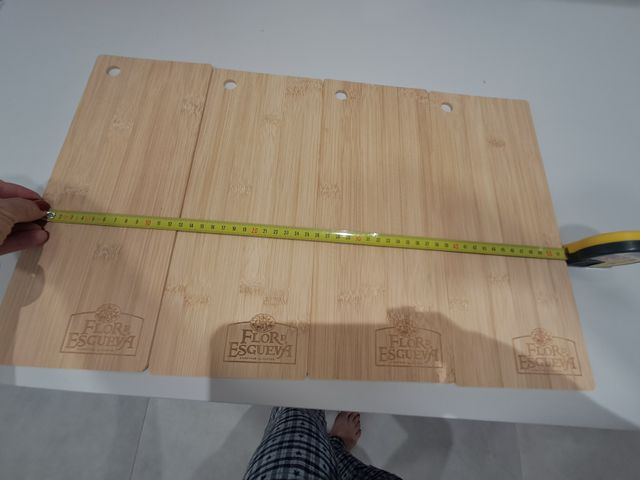 Tablas de cocina de bambú