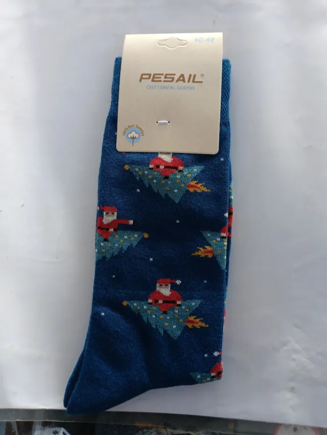 Calcetines Navidad PESAIL Algodón Talla 40-46