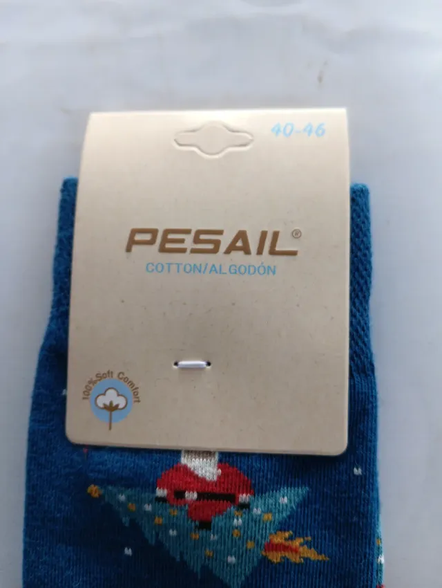 Calcetines Navidad PESAIL Algodón Talla 40-46