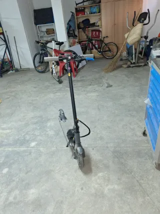 Patinete eléctrico gris